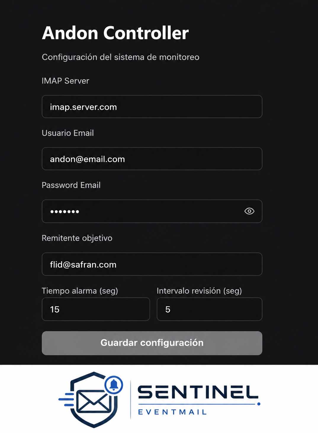Configuration Dashboard